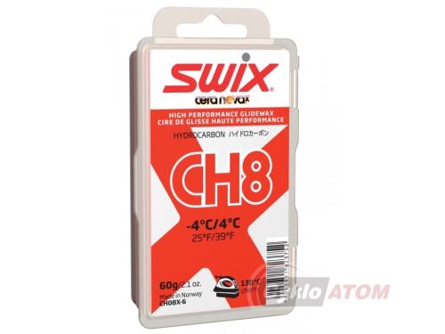 Skluzný vosk  CH08X-6 skluzný -4+4 60g - SWIX