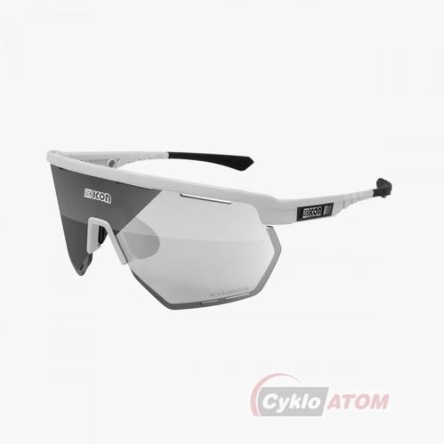 Brýle Scicon AEROWING White Gloss SCNPP photocromatic silver