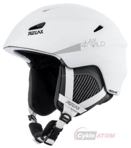Lyžařská helma R2 Relax Wild RH17B white