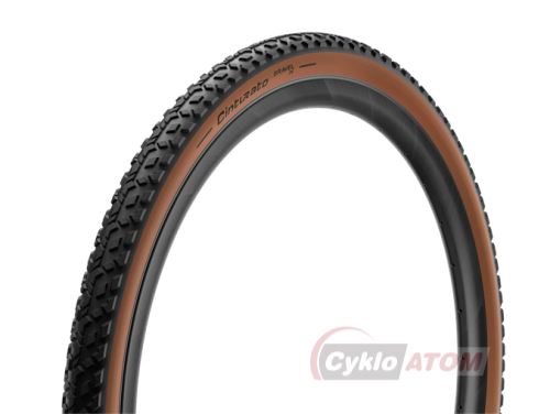 Plášť Pirelli Cinturato Gravel M 700x35 BK/BR hnědý