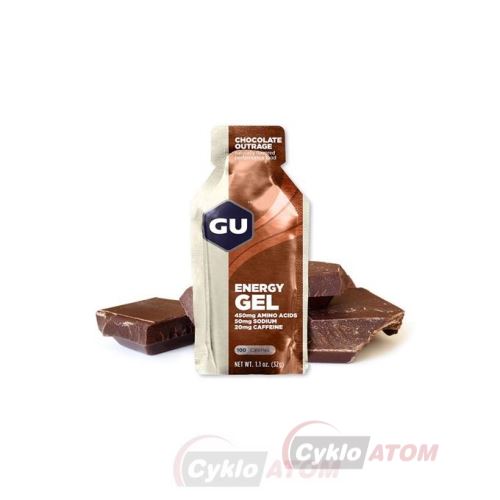 GU Energy gel 32 g - chocolate outrage