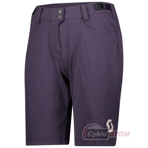 Kraťasy SCOTT Ws Trail Flow darkpurple