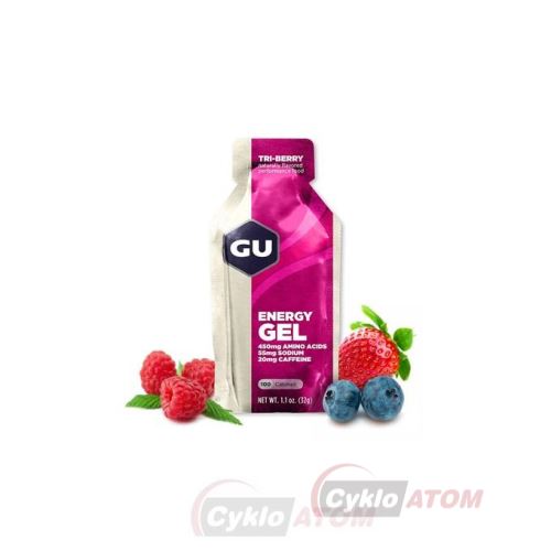 GU Energy gel 32 g - tri berry