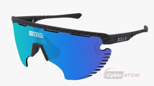 Brýle Scicon AEROWING Lamon carbon matt SCNPP multimirror blue